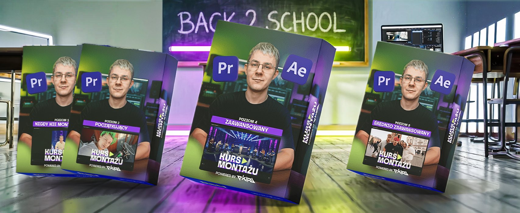Back 2 School - 15% taniej na wszystkie poziomy Kursu Montażu